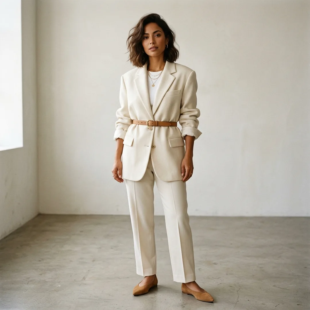 Oversized blazer styling guide for petite women